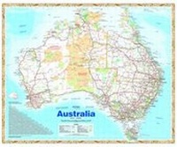 Abbildung von: Australia Handy Wall Map - Hema Maps Pty.Ltd