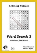 Cover: Word Search: Blends Book 3 - Hilda King Educational
