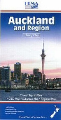Abbildung von: Auckland and Region - Hema Maps New Zealand Ltd