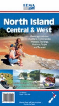 Abbildung von: New Zealand North Island, Central and West - Hema Maps New Zealand Ltd