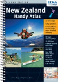 Abbildung von: New Zealand Handy Atlas - Hema Maps Pty.Ltd