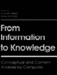 Enlarge image Cover: From Information to Knowledge - Intellect Books