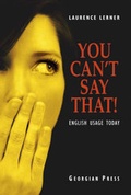 Cover: You Can't Say That! - Georgian Press (Jersey) Ltd