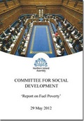 Cover: Report on fuel poverty - TSO