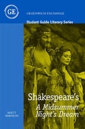 Cover: Student Guide to Shakespeare's "A Midsummer Night's Dream" - Greenwich Exchange Ltd