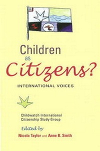 Enlarge image Cover: Children as Citizens? - Otago University Press