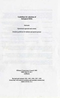 Cover: Guidelines for Selection of Biological SSSIs: Original Edition - Joint Nature Conservation Committee