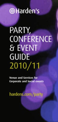 Enlarge image Cover: Party, Conference and Event Guide 2010/11 - Harden's Guides