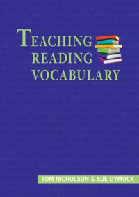 Enlarge image Cover: Teaching Reading Vocabulary - New Zealand Council for Educational Research (NZCER) Press