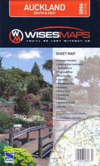 Abbildung von: Auckland South and East Map - Wises Publications