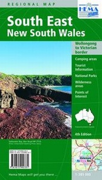 Abbildung von: South East New South Wales - Hema Maps Pty.Ltd