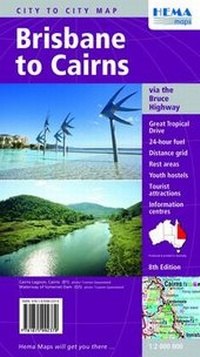 Abbildung von: Brisbane to Cairns (via Bruce Highway) r/v hema-N07/2014 - Hema Maps Pty.Ltd