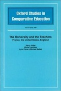 Cover: The University and the Teachers - Symposium Books