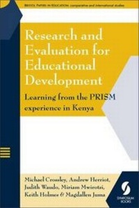 Enlarge image Cover: Research and Evaluation for Educational Development - Symposium Books