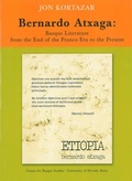 Cover: Bernardo Atxaga - University of Nevada Reno,  Basque Studies Program,U.S.