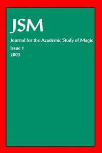 Enlarge image Cover: Journal for the Academic Study of Magic, Issue 1 - Mandrake of Oxford