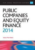 Cover: Public Companies and Equity Finance 2014 - College of Law Publishing