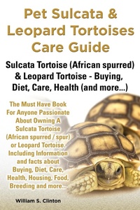 Abbildung von: Pet Sulcata & Leopard Tortoises Care Guide Sulcata Tortoise (African Spurred) & Leopard Tortoise - Buying, Diet, Care, Health (and More...) - World Ideas Ltd