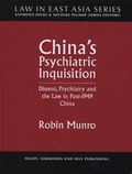 Cover: China's Psychiatric Inquisition - Wildy, Simmonds and Hill Publishing