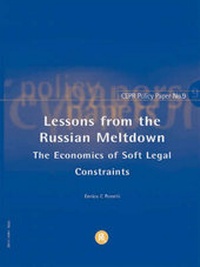 Enlarge image Cover: Lessons from the Russian Meltdown - Centre for Economic Policy Research