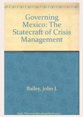 Cover: Governing Mexico - University of London Press
