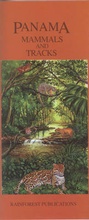 Cover: Panama: Mammals and Tracks - Rainforest Publications