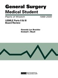 Cover: General Surgery Medical Student USMLE Parts II and III: Pearls of Wisdom - Jones and Bartlett Publishers, Inc