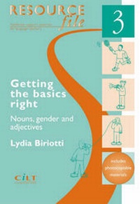 Enlarge image Cover: Getting the Basics Right: Resource File 3 - CILT, the National Centre for Languages