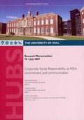 Cover: Corporate Social Responsibility at IKEA - University of Hull, Business School (HUBS)