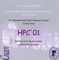 Cover: Proceedings of the 2nd International Heat Powered Cycles Conference - University of Nottingham School of the Built Environment