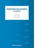 Cover: Pensions on Divorce - Nova Law and Finance Ltd