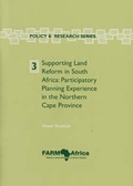 Cover: Supporting Land Reform in South Africa - Farm-Africa