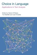 Cover: Choice in Language - Equinox Publishing Ltd