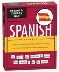 Enlarge image Cover: Magnetic Poetry: Spanish Kit - Magnetic Poetry