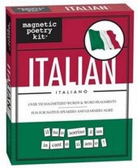 Enlarge image Cover: Magnetic Poetry: Italian Kit - Magnetic Poetry