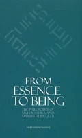 Cover: From Essence to Being - Islamic College for Advanced Studies Publications
