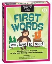 Enlarge image Cover: First Words - Magnetic Poetry