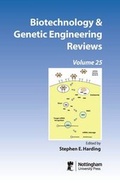 Cover: Biotechnology and Genetic Engineering Reviews: v. 25 - Nottingham University Press
