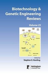 Enlarge image Cover: Biotechnology and Genetic Engineering Reviews: v. 25 - Nottingham University Press