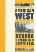Cover: Community in the American West - University of Nevada Press