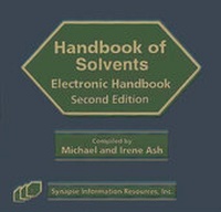 Enlarge image Cover: Solvents Electronic Handbook - Synapse Information Resources,U.S.