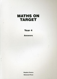 Enlarge image Cover: Maths on Target Year 4 Answers - Elmwood Press