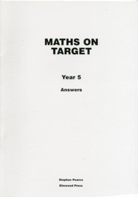 Enlarge image Cover: Maths on Target Year 5 Answers - Elmwood Press