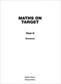 Cover: Maths on Target Year 6 Answers - Elmwood Press