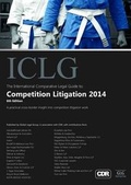 Cover: The International Comparative Legal Guide to: Competition Litigation 2014 - Global Legal Group Ltd