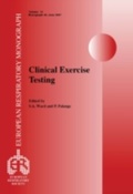 Cover: Clinical Exercise Testing - European Respiratory Society Journals Ltd