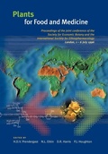 Cover: Plants for Food and Medicine - Kew Publishing