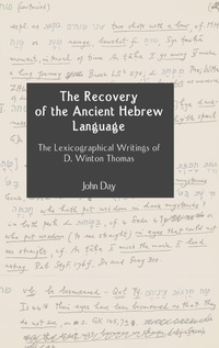 Abbildung von: The Recovery of the Ancient Hebrew Language - Sheffield Phoenix Press