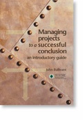 Cover: Managing Projects to a Successful Conclusion - Office for Public Management