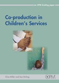 Cover: Co-production in Children's Services - Office for Public Management
